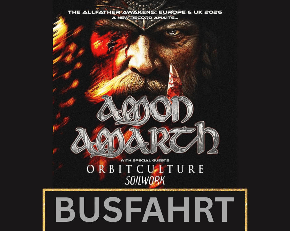 Kasper-Metalltours Busfahrt zu Amon Amarth