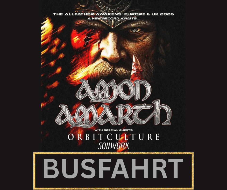 Kasper-Metalltours Busfahrt zu Amon Amarth